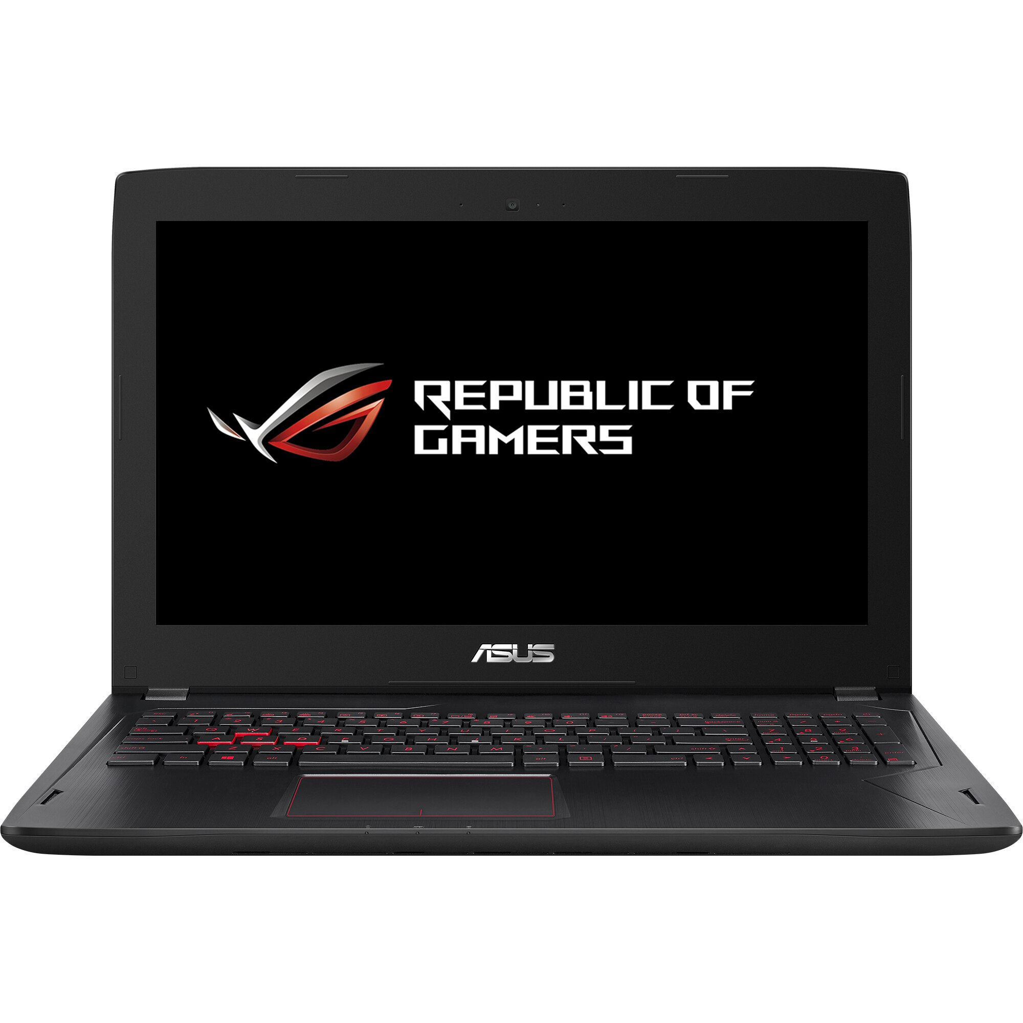 Laptop Gaming Asus FX502VM, Display 15.6 inch FHD, Procesor Intel Core I7-7700HQ Frecventa 2.80 GHz- 3.80 GHz, 12 Gb Ram DDR4, Stocare SSD 1 TB, Placa Video nVidia GTX 1060 3 GB, 3 x USB 3.0, HDMI, Mini DP, Jack 3.5mm, SD Card Reader, Negru - imagine 2