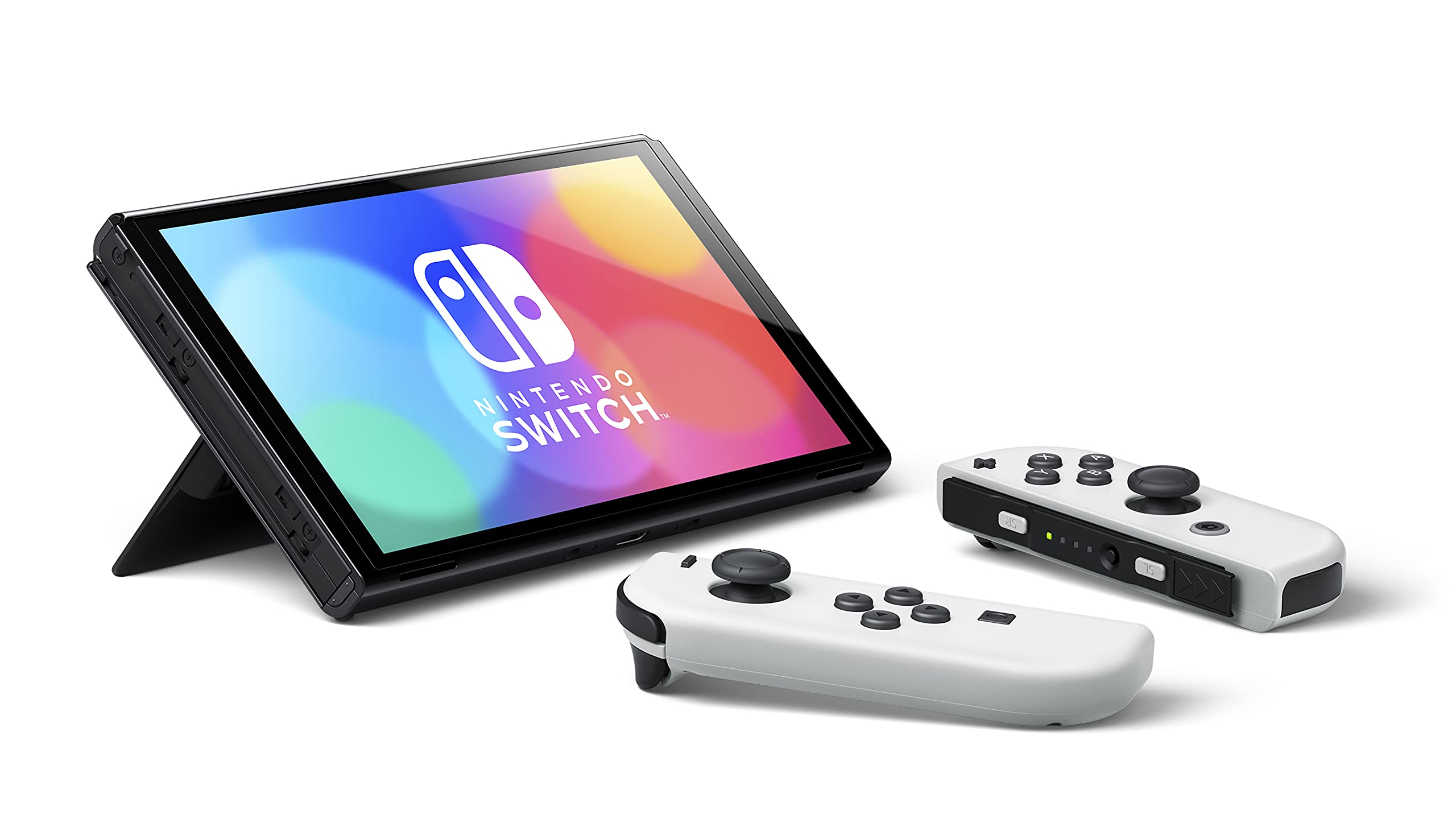 Consola Nintendo Switch OLED, 64 Gb, White