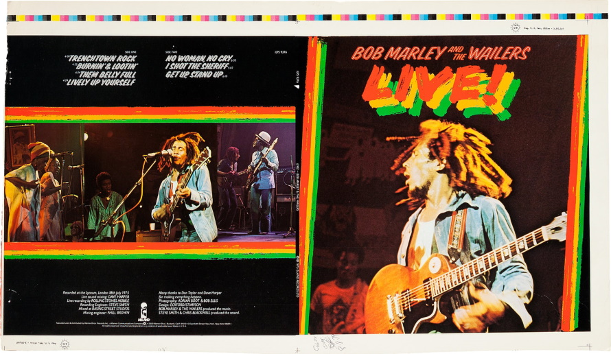 Bob Marley and The Wailers - Live! 1975 - Disc Vinyl