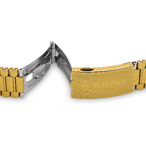 Ceas Unisex Rado Diastar R12413493, Automatic, 35 mm, Analog, Otel Inoxidabil Placat cu Aur, WR 30 m, Yellow Gold - imagine 3