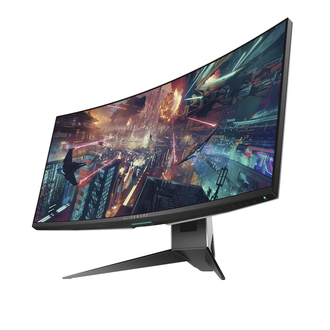 Monitor Curbat Gaming DELL Alienware 34 inch, AW3418DW, IPS 120 Hz, 4ms, WQHD, Ultra wide, G-Sync - imagine 2