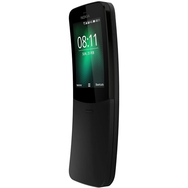 Telefon mobil Nokia 8110, Dual SIM, 4G, Black