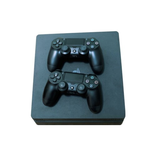 Consola SONY PlayStation 4 Slim 1 Tb, 2 Controllere - imagine 3