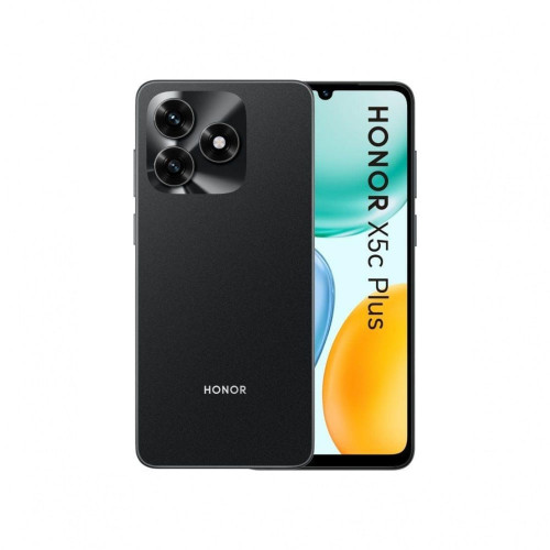 HONOR X5c Plus, 128GB, 4GB RAM, Dual SIM, Midnight Black - imagine 2