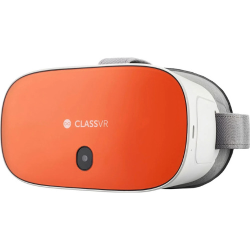 Ochelari Avantis ClassVR PREMIUM 64 Gb, Laborator Scolar de Realitate Virtuala, Set 4 casti si 4 controlere, Camera frontala cu focalizare automata 13MP, Ecran LCD HD 5.5 inch, Bluetooth, Wi-Fi, Portocaliu/Alb - imagine 3