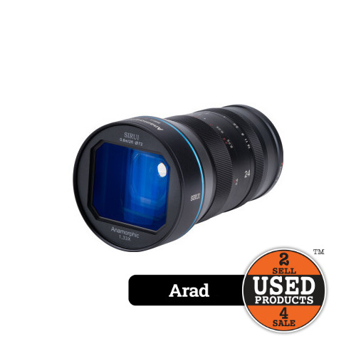 Obiectiv Sirui 24mm F/2.8 Anamorphic 1.33x pentru MFT M4/3-Mount - imagine 2