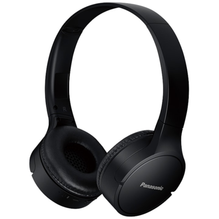 Casti audio On Ear Panasonic RB-HF420B, Wireless, Microfon, Negru