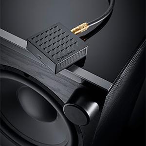 Transmitator Wireless pentru Subwoofer Oelebach Falcon SUB Home Cinema 6077, Transmitator/Receiver, 2x Cablu Alimentare, 48 kHz, 2.4 GHz, Black (Produs NOU!) - Garantie 24 LUNI - imagine 2