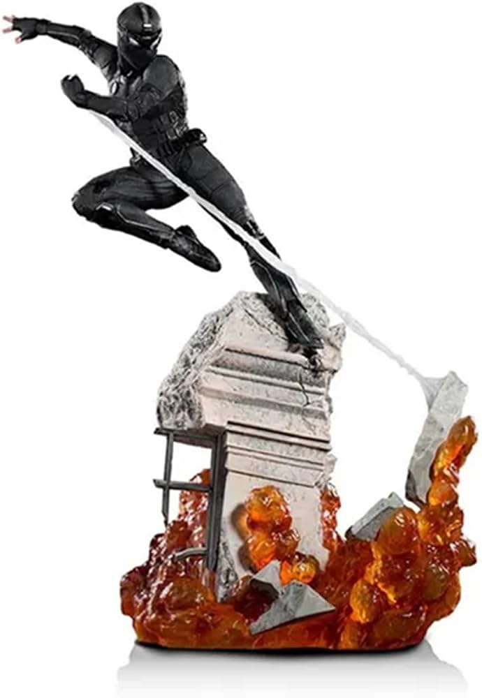 Figurina Iron Studios Night-Monkey Spider Man: Far From Home BDS Art Scale 1/10, 19 cm
