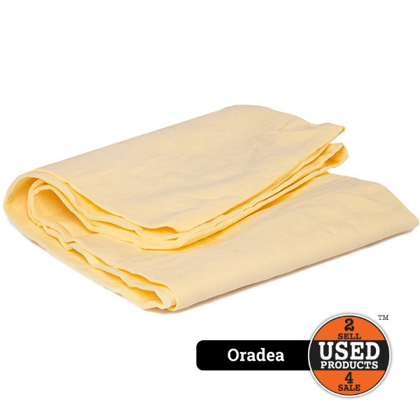Laveta auto Chamois, P&amp;M&reg;, imitatie piele de caprioara, 40x40 cm, alb - imagine 2