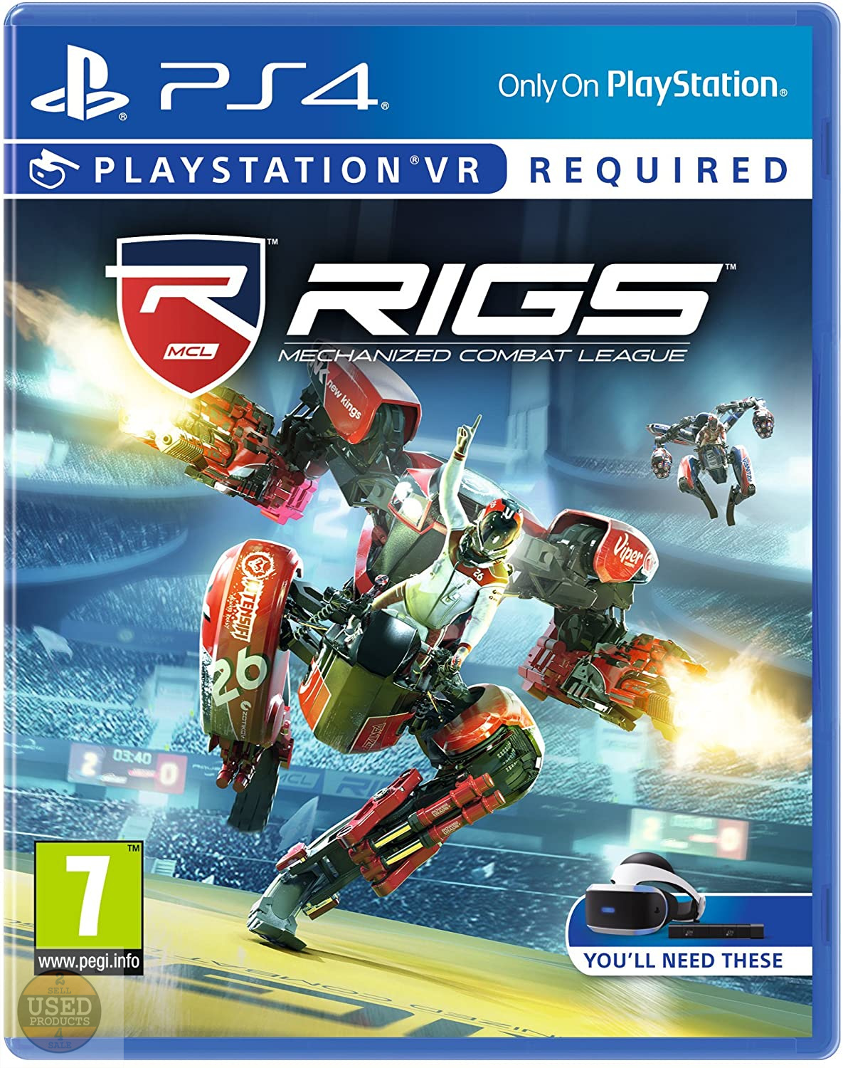 RIGS Mechanized Combat League - Joc PS4