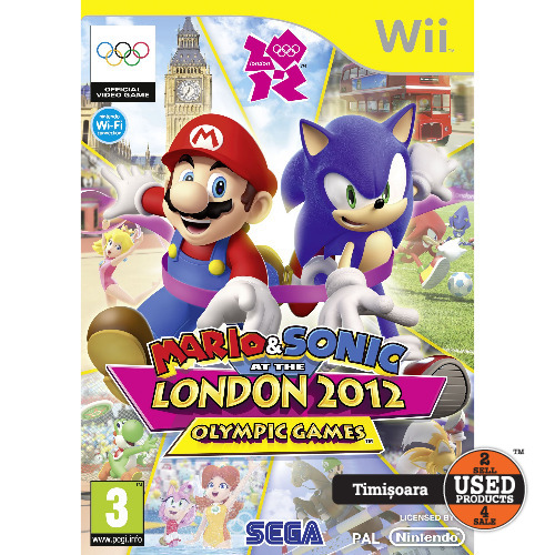 Mario And Sonic At The London 2012 - Olympic Games - Joc Nintendo Wii