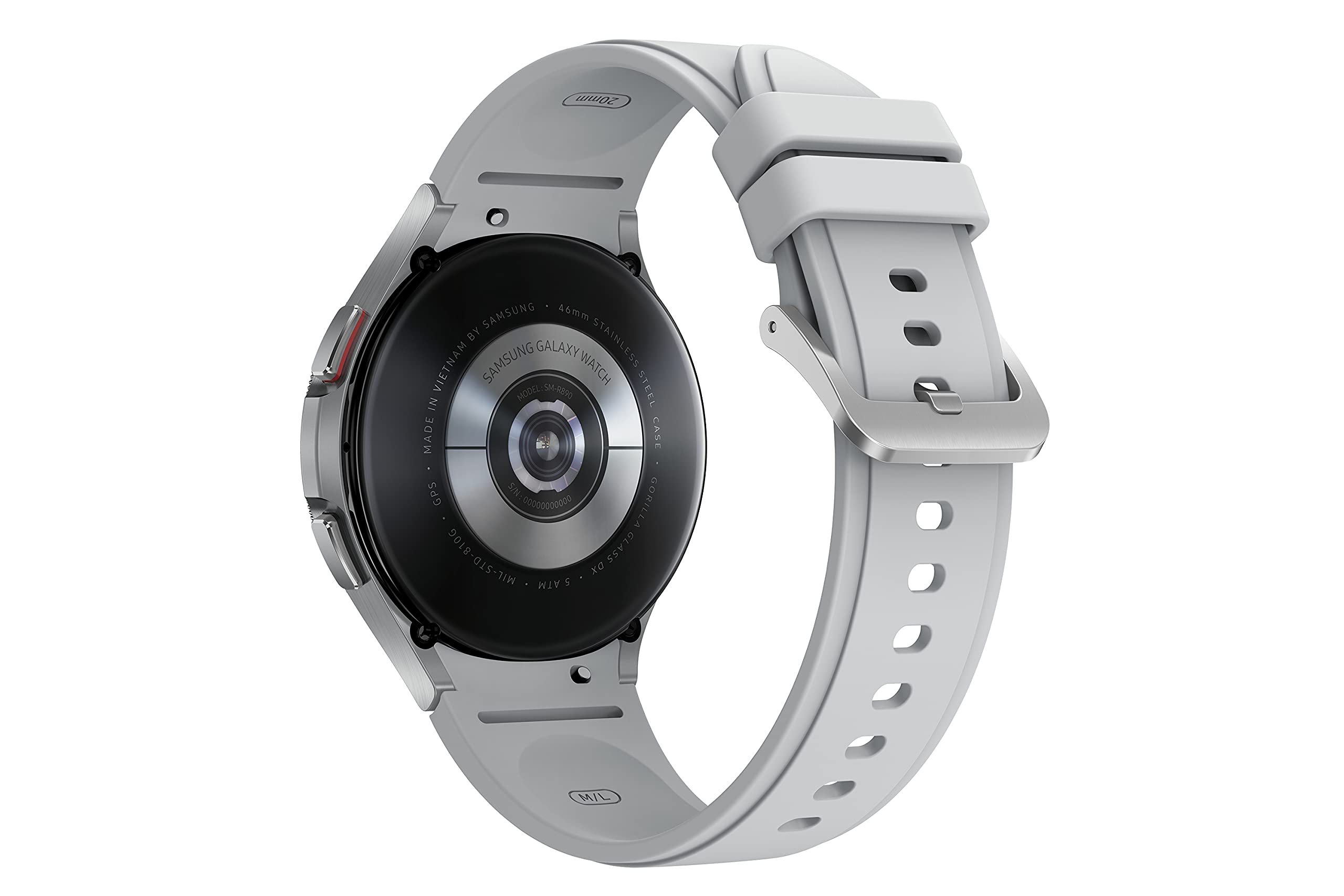 Samsung Galaxy Watch4 Classic 46mm, Bluetooth, Wi-Fi, GPS, SM-R890, Silver - imagine 2
