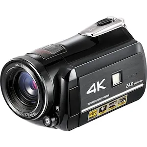 Camera Video Sony Handycam FDR-AX53, 4K Ultra HD, Zoom Optic 20x, Obiectiv ZEISS, Stabilizare Balanced Optical SteadyShot, Wi-Fi, NFC, Negru - imagine 2