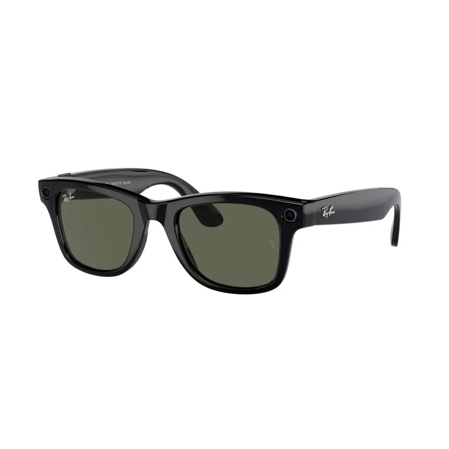 Ochelari Smart Ray-Ban Meta Wayfarer RW4006, Wireless, Bluetooth, Microfon, Smart Glasses AI, Negru - imagine 2