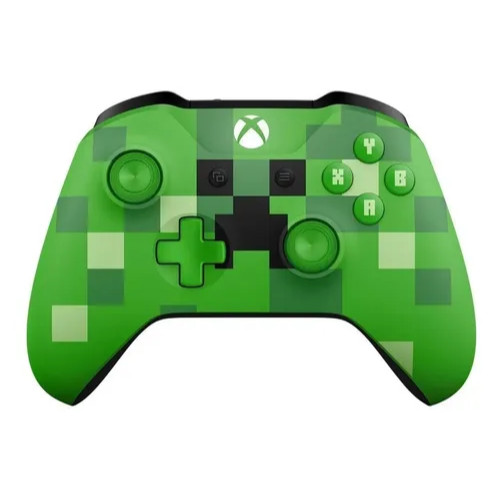 Controller Microsoft Xbox ONE, Wireless, Minecraft Creeper Edition - imagine 2