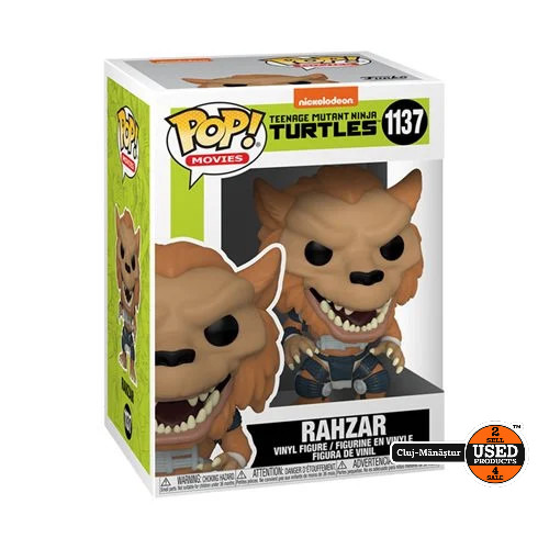 Figurina de vinil Funko POP! Movies Teenage Mutant Ninja Turtles 2 Rahzar 1137