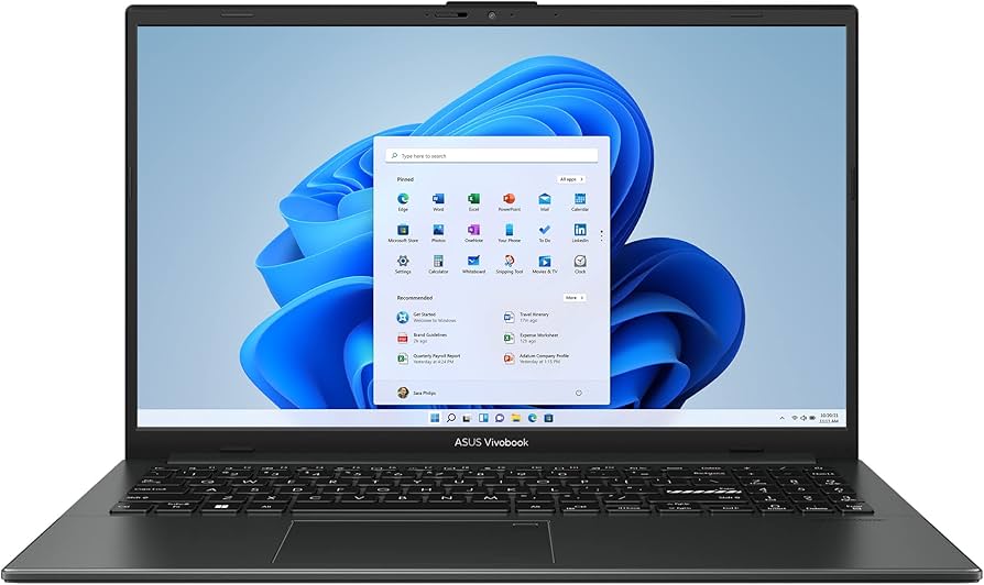 Laptop Asus Vivobook L1504F 15.6'' AMD Ryzen 5 7250U 16 GB DDR4, 512 GB, Midnight