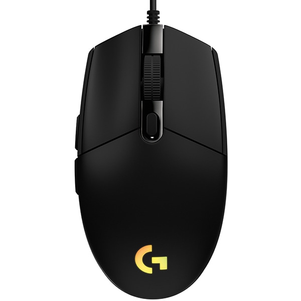 Mouse Gaming cu Fir Logitech G102 Lightsync, 8000 DPI, RGB, Negru - imagine 2