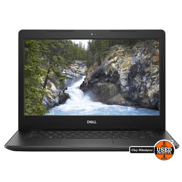 Laptop DELL Vostro 3490, Display 14 inch FHD, Intel Core i7-10510U, 4-Core 2.3 GHz, 16 Gb RAM, SSD 256 Gb, AMD Radeon 610 2 Gb, HDMI, Ethernet, SD Card Reader, VGA, Jack 3.5mm, Black