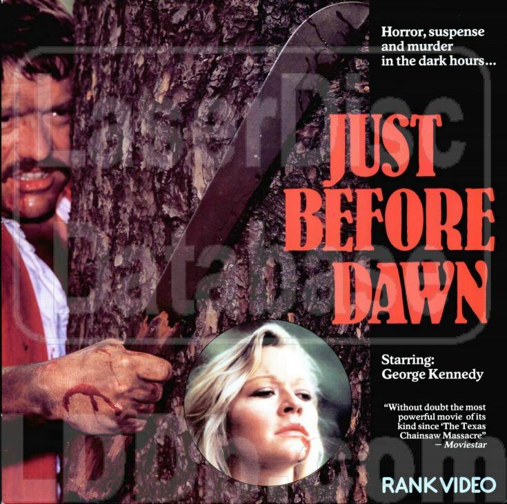 Just Before Dawn - Videodisc