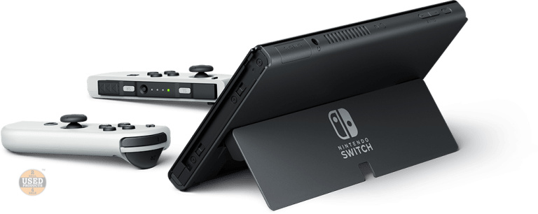 Consola Nintendo Switch OLED, 64 Gb, Black - imagine 2