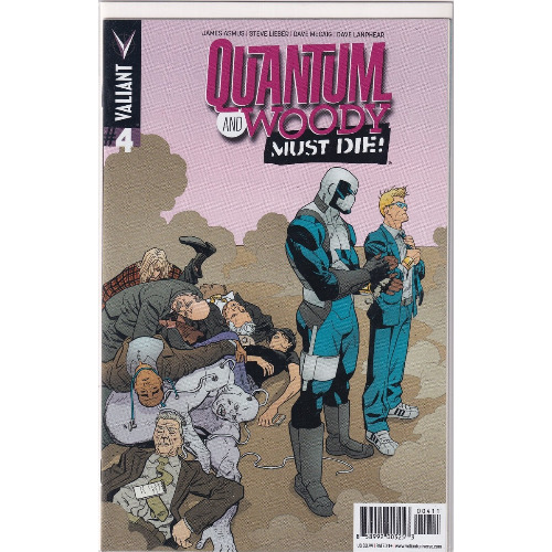 Benzi desenate Valiant Comics: Quantum + Woody Must Die, #4 - 2015