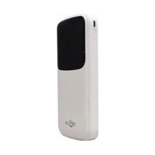Baterie Externa KLGO KP-37, 10000 mAh, Ecran procent incarcare, Incarcare Rapida, Cablu Lightning, USB + USB Type C + Mini Usb - imagine 2