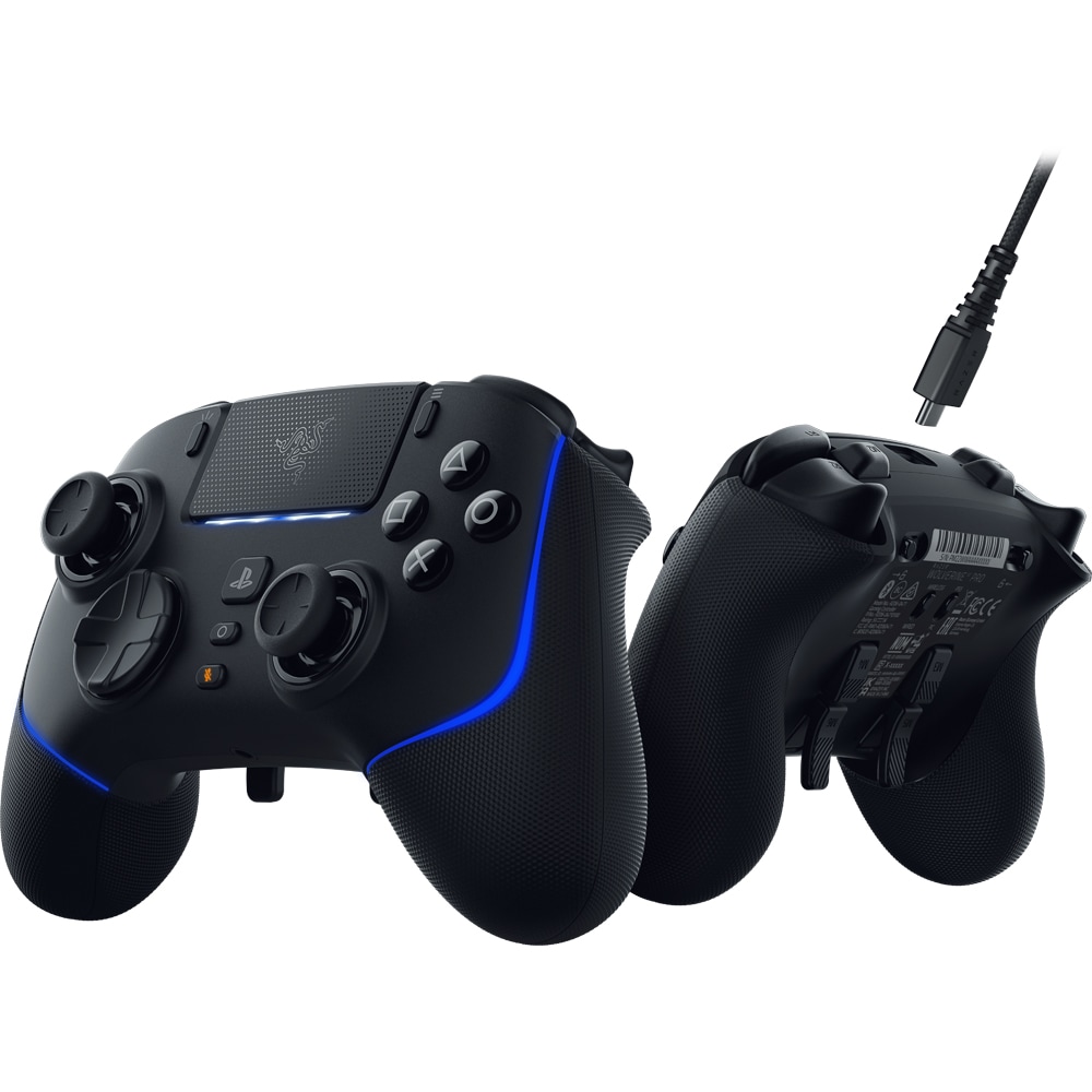 Controller Razer Wolverine V2 Pro, PlayStation Licensed, PS5, PC, Black - imagine 2