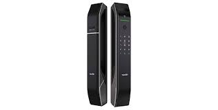 Incuietoare Inteligenta Pentru Usi de Exterior Tenon A7F, Amprenta Digitala, Bluetooth, NFC, Wi-fi, Card inteligent, Cheie mecanica,Video HD Interfon, Senzor Miscare, Negru