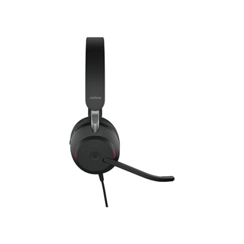 Casti Jabra, Evolve2 40, USB-A, 20 - 20000 Hz, stereo, 150 cm, negre - imagine 3