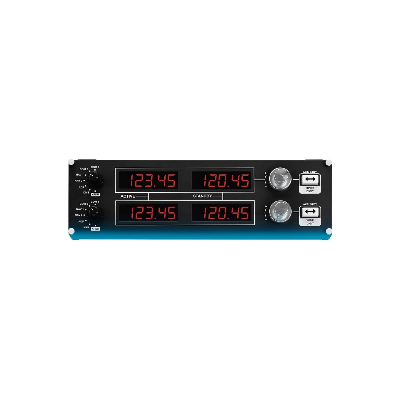 Joystick LOGITECH Flight Radio Panel Professional Simulation Radio Controller
