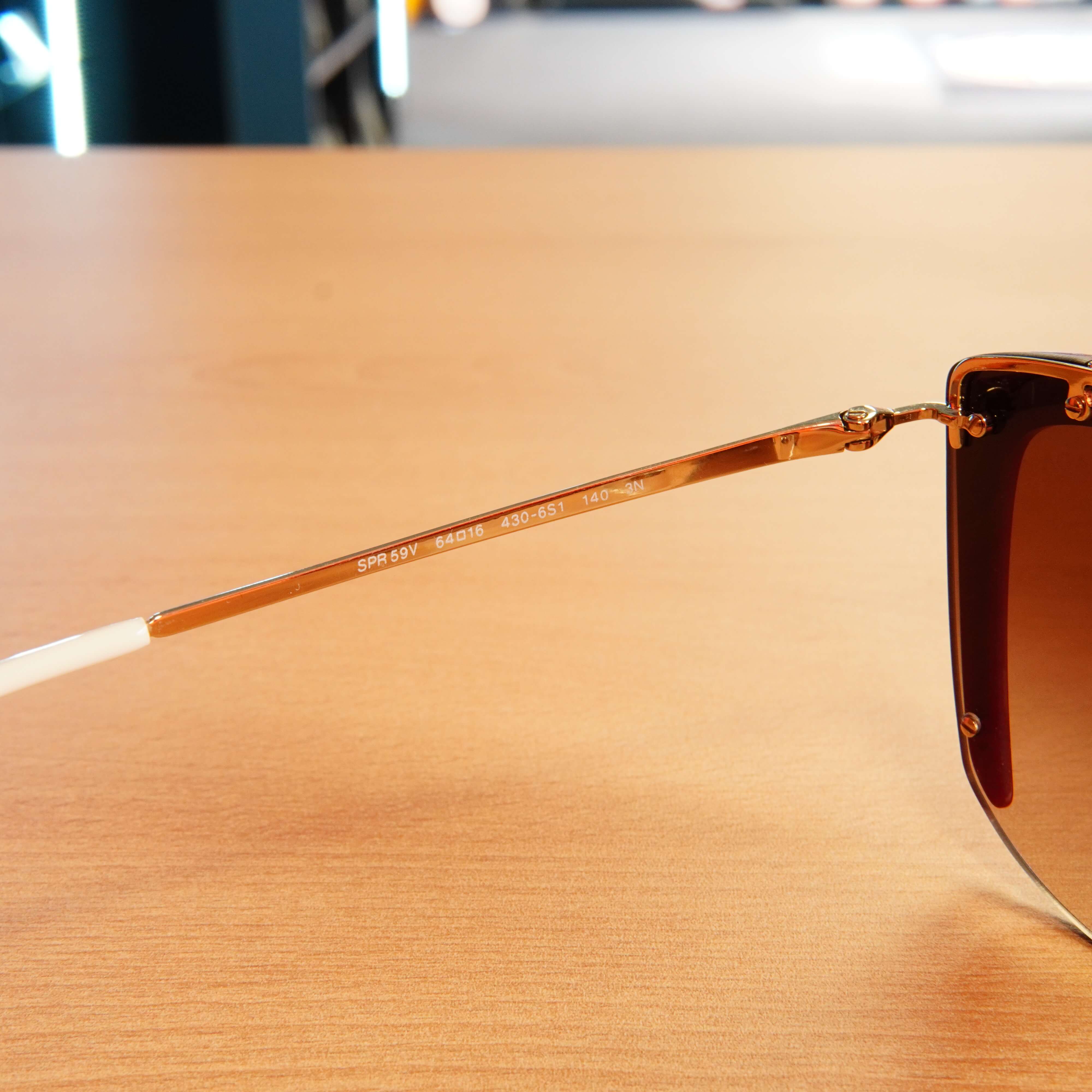 Ochelari de soare Prada SPR 59V, Cat Eye, 430-6S1, 64x16, 140 - imagine 5