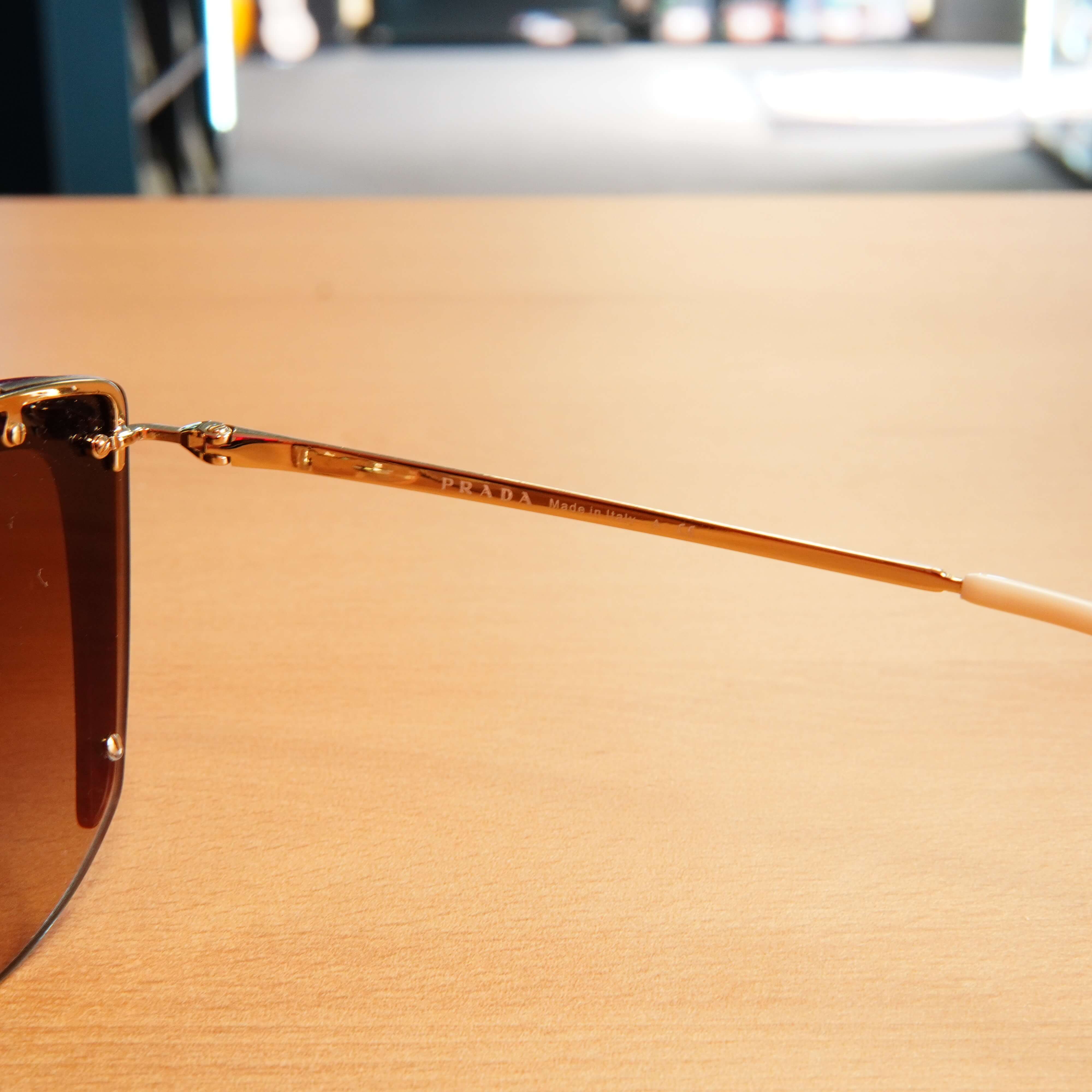Ochelari de soare Prada SPR 59V, Cat Eye, 430-6S1, 64x16, 140 - imagine 6
