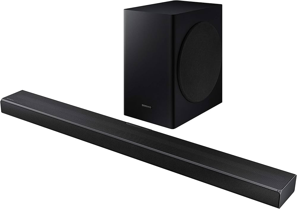 Soundbar Samsung HW-Q60T, 5.1, 360W, Wireless, Dolby, DTS, Negru
