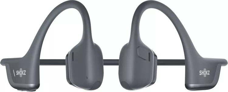 Casti audio sport Shokz OpenRun Pro 2, Conductie osoasa si aeriana, Bluetooth 5.3, Autonomie 12 ore, USB-C, IP55, Negru - imagine 2