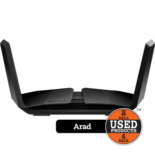 Router Wireless NETGEAR Nighthawk RAX200, AX11000, Tri-Band, Wi-Fi 6, Quad-core 1.8Ghz, 12-Stream, 2 porturi USB 3.0, port 2.5G - imagine 3