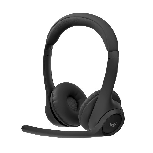 Casti Audio Over Ear Logitech Zone Wireless, USB, Bluetooth, Active Noise Cancelling, Microfon, Graphite - imagine 2