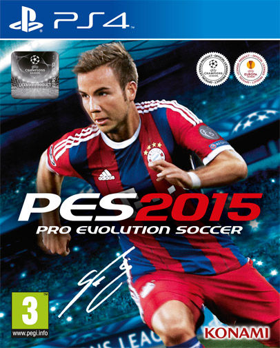 PES 2015 - Joc PS4 (coperta germana)