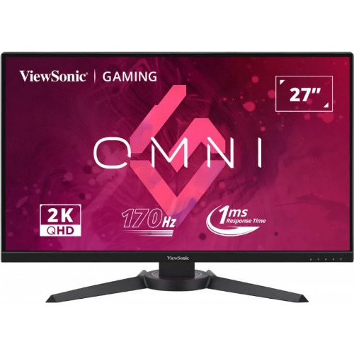 Monitor LED ViewSonic VX2780J-2K, 27 inch, 2K, 170Hz, 1ms, Display Port, HDMI, Vesa, Negru
