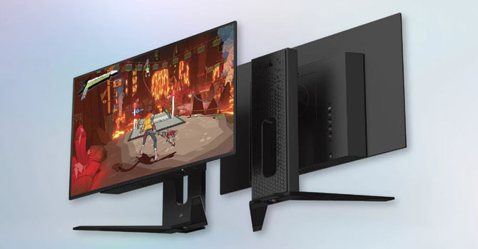 Monitor Gaming Corsair XENEON 27QHD240 27 inch, 2K, OLED, 2 x HDMI 2.1, 1 x DisplayPort 1.4, 1 x Type-C, 240Hz, Negru