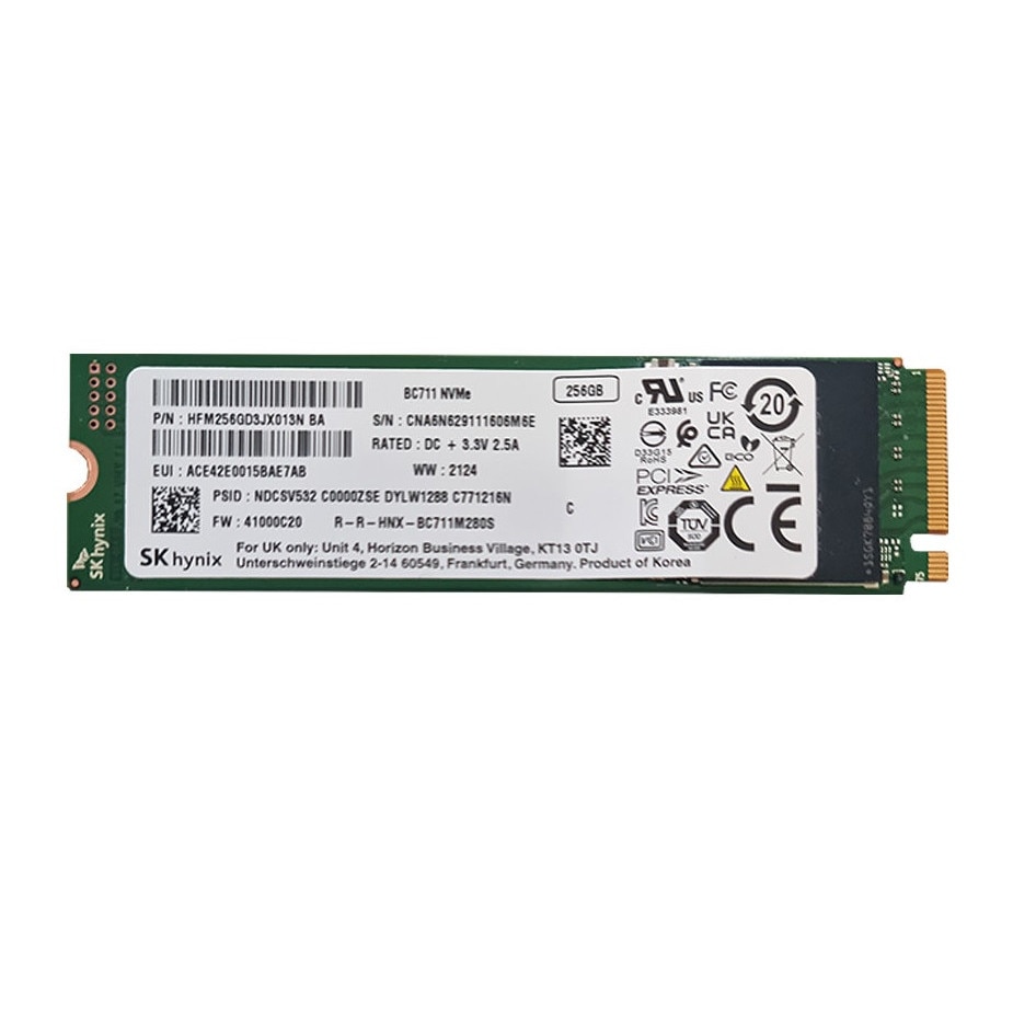 SSD SK Hynix BC711 512GB M.2 NVMe PCIe Gen3 x4, Citire 2850 MB/s, Scriere 2350 MB/s