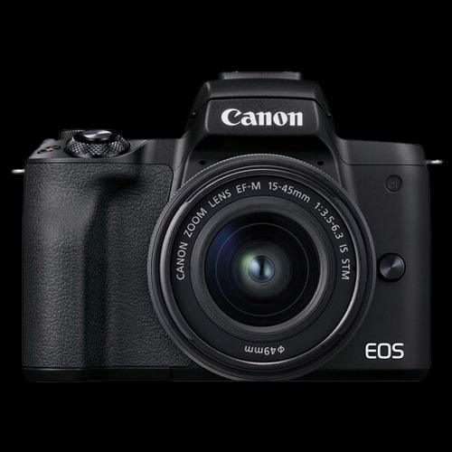 Aparat Foto Mirrorless Canon EOS M50 Mark II + Obiectiv EF-M 15-45 mm 3.5-6.3 IS STM - imagine 2
