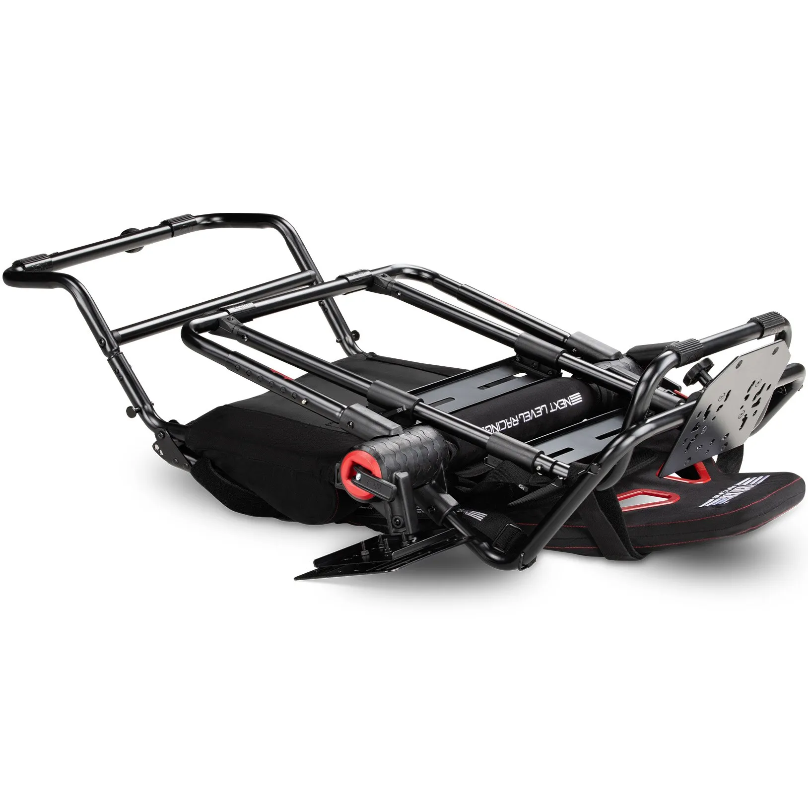 Cockpit pliabil Racing Simulator Next Level Racing NLR-S031 GT-Lite PRO, 15.5Kg, Lungime 170 cm, Adancime 87 cm, Negru/Rosu - imagine 4