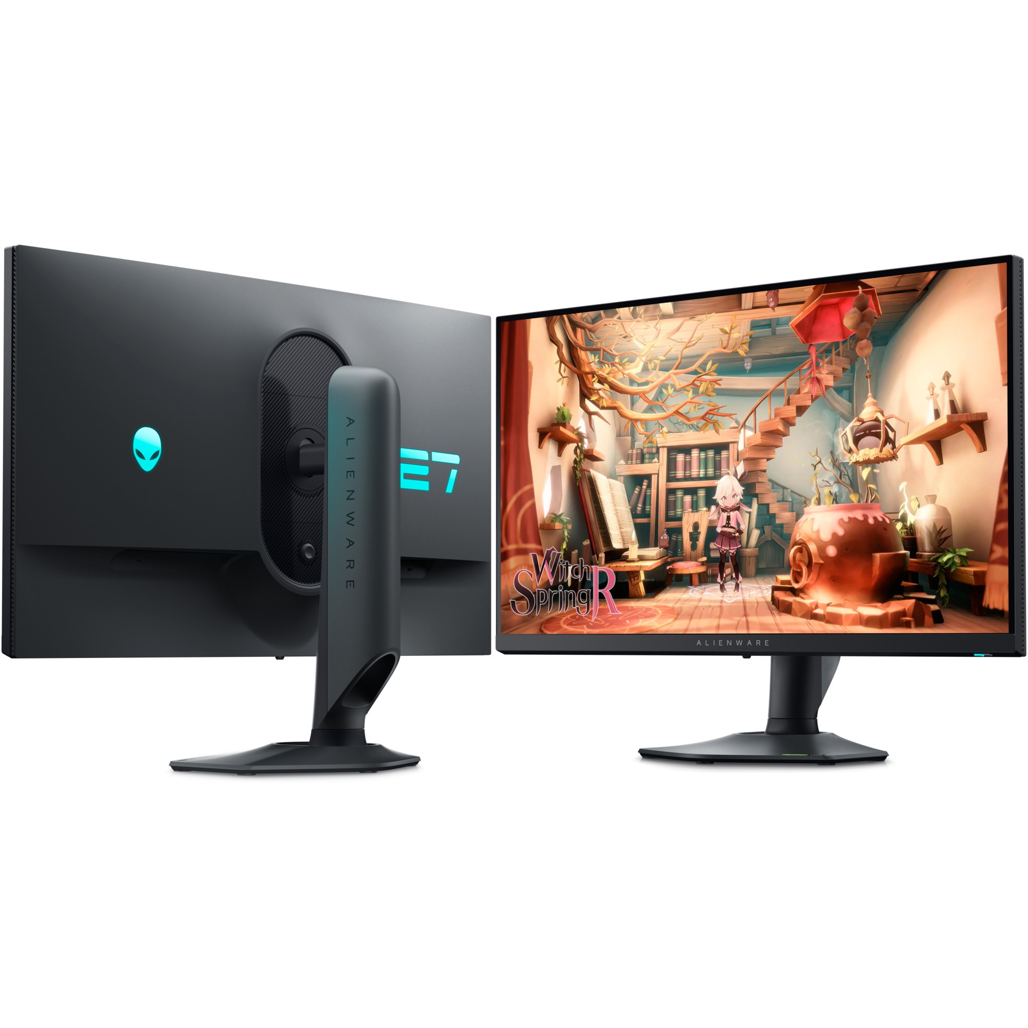 Monitor Gaming LED IPS DELL Alienware AW2724DM, 27 inch, QHD, 180Hz, 1ms, Adaptive-Sync, AMD FreeSync Premium Pro, G-SYNC, HDR, HDMI, 2x Display Port, USB-A, Negru - imagine 4
