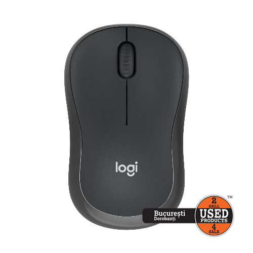 Mouse Bluetooth LOGITECH M240 Silent, 4000DPI, Negru - imagine 2