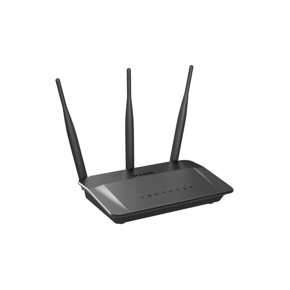 Router Wireless D-Link AC750 Dual Band DIR-809, 2.4 + 5 GHz, 300+433 Mbps