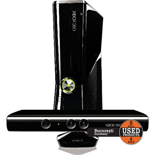 Consola Xbox 360 S 250 Gb + Controller + Senzor Kinect - imagine 2