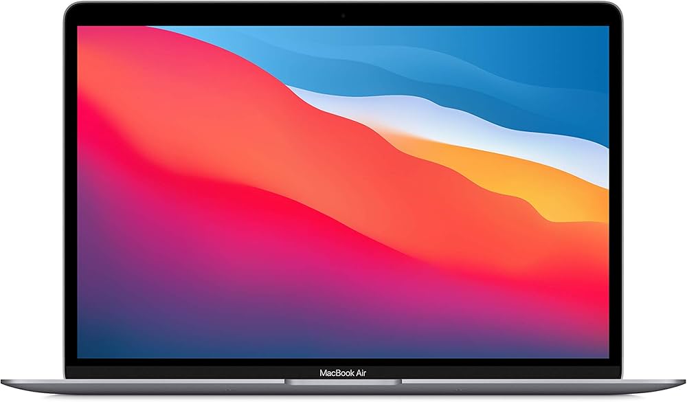 Apple MacBook AIR 13 2020, Display Retina 13.3 inch, 2560x1600 True Tone, M1 8-Core, 8 Gb RAM, SSD 256 Gb, 7-Core GPU, Wi-Fi 6, Touch ID, Thunderbolt, Jack 3.5mm, A2337, Space Grey