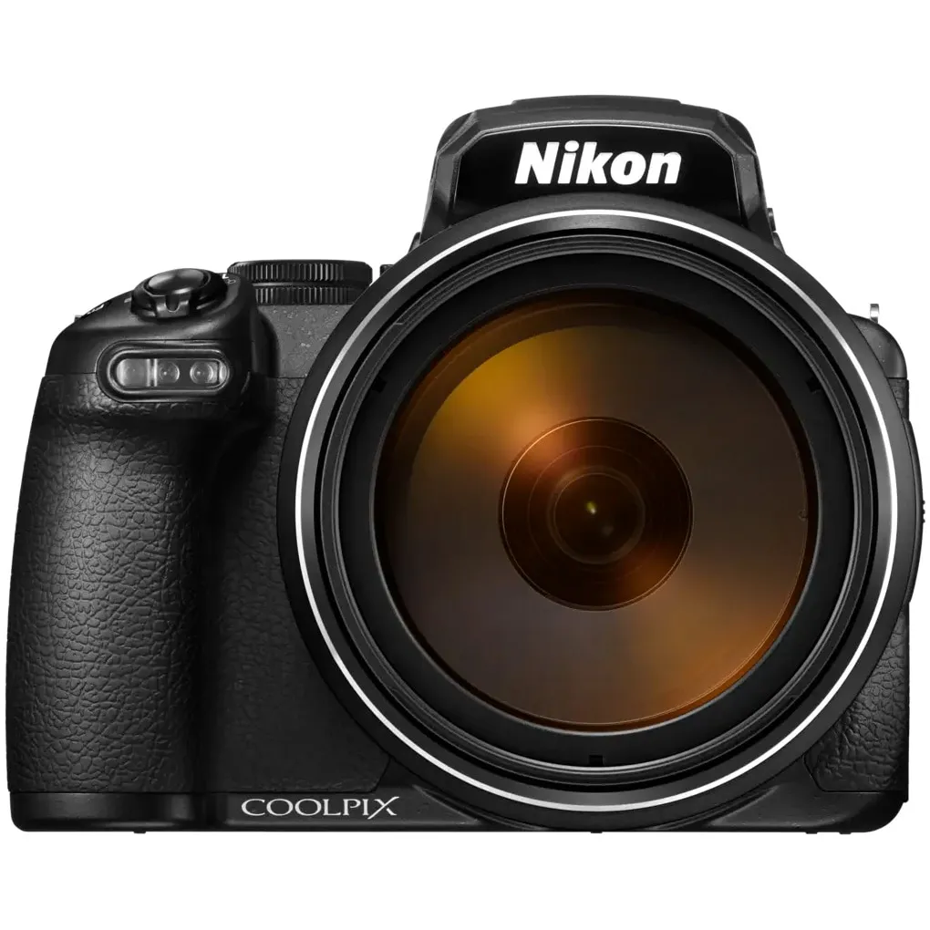 Aparat foto digital Nikon COOLPIX P1100, 16 Mp, 4K, Obiectiv NIKKOR 24-3000mm, Senzor CMOS 1/2,3 inch, Zoom Optic 125x, 1:2.8-8, Negru